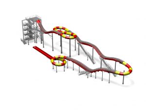Roller Coaster Water Slide