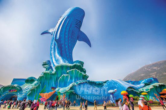 Thematic decoration of the Chimelong Ocean Kingdom Aquarium插图1