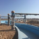 Fiberglass water fall decoration for lazy river theme park插图2