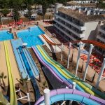 Customized Hotel Resort Fiberglass Water Slide插图7