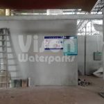 Fiberglass water fall decoration for lazy river theme park插图1
