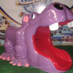 Fiberglass hippopotamus slide插图1