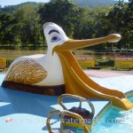 Big fiberglass pelican Toucan water slide插图1