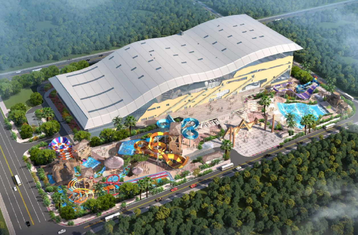 Wuhan Indoor & outdoor water park with 60000㎡